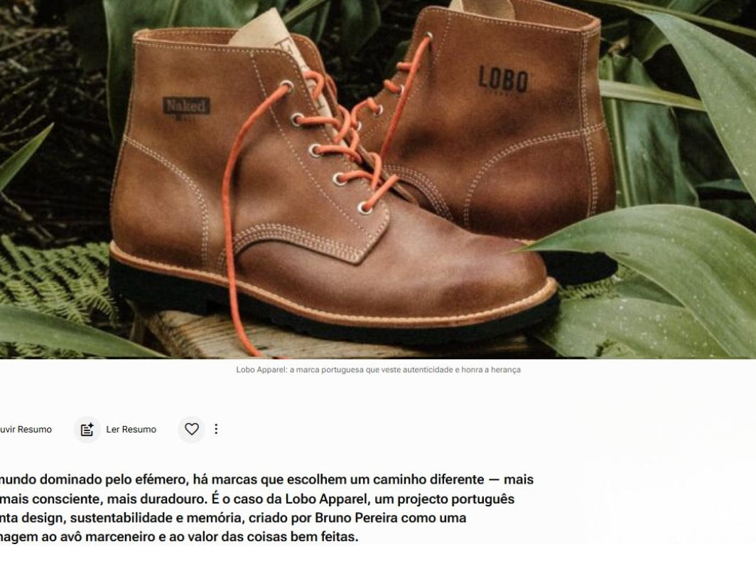 Lobo Apparel: the Portuguese brand that embodies authenticity and honors heritage